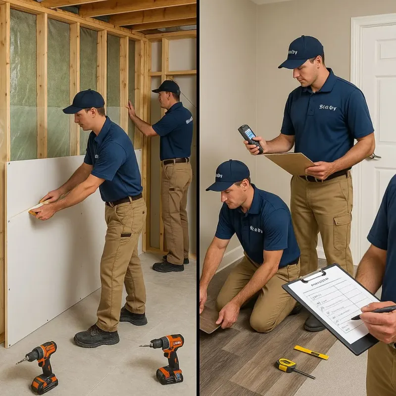 Repairs and Reconstruction process in Northfield, MN